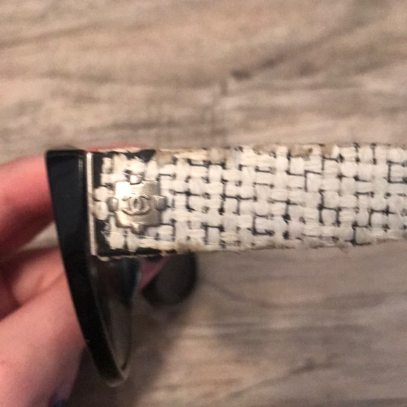 Authentic Chanel Tweed Glasses - Picture 2 of 4